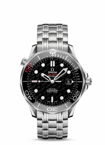Omega Seamaster Diver 300M Co-Axial 41 Stainless Steel / Black / Bracelet James Bond 50th Anniversary 212.30.41.20.01.005 (21230412001005)